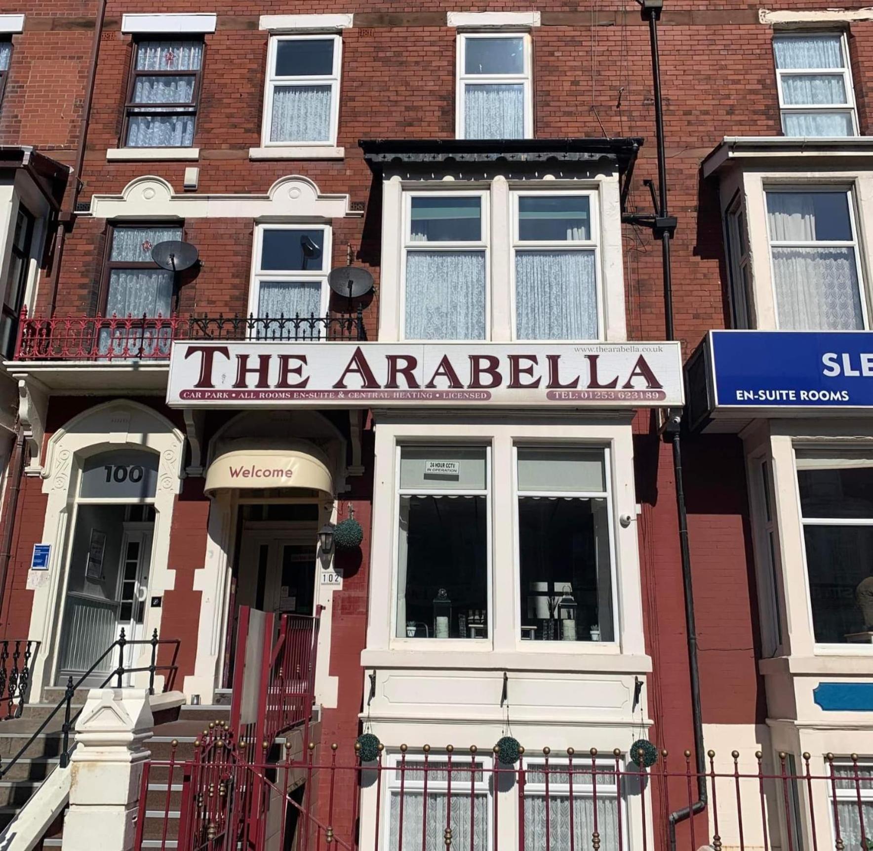 The Arabella Bed & Breakfast Blackpool Dış mekan fotoğraf